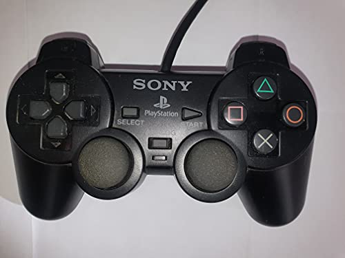  PlayStation 2 - Analog Controller Dualshock2 schwarz (Joypad PS2, original Sony) (Sony)