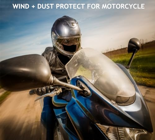 JUSDIQIR Máscara de esqui balaclava máscara facial à prova de vento boné de ciclismo sol proteção fr