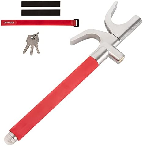 Steering Wheel Lock Anti-Theft Device Universal Retractable Steering Lock for Most Car Truck Van SUV