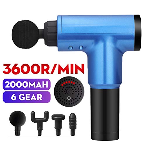 Preisvergleich Produktbild StyleBest Massagepistole, Muscle Massager Gun Elektrisches Massagepistole Handheld Percussion Massager Muscle Vibrating Relaxing Machine mit 4 Massage Kopf Ultra-leise