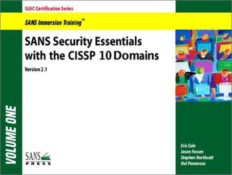 SANS Security Essentials with CISSP CBK (Set of... [Japanese] 0972427368 Book Cover
