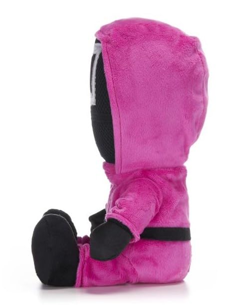UKToyworld Squid Games 9 Inch Masked Worker Soft Square Face Worker Plush, Masked Worker Square, 9 inches - Image 2