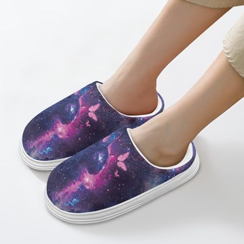 Slippers for Women Men Fuzzy Warm Indoor Bedroom Shoes Ladies Adults Comfy Cozy Machine Washable Plush Slippers4