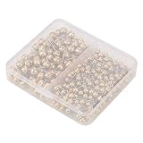 Los chinchetas están bien empaquetados y surtidos en una caja de plástico resellable para un almacenamiento cómodo.