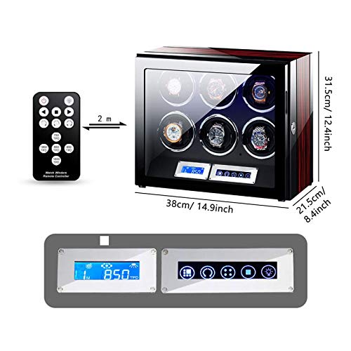 Rotomat do 2 zegarków automatycznych, ekran LCD, pilot