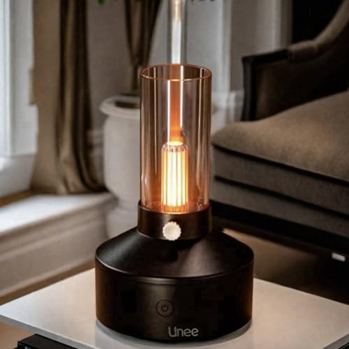 Image of Unee Rotre Diffuser: Aromatherapy,3D Led.Perfect for Gifts,Daily Relaxation,Special Events.Elegant Pristine Black.Create Moments with Unee.(0.15L))