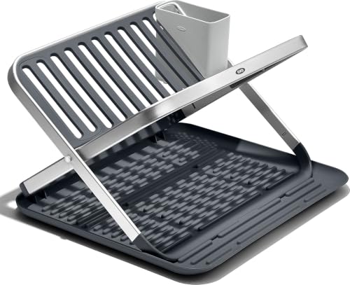 OXO Good Grips Geschirrständer aus Aluminium – Ansicht 1