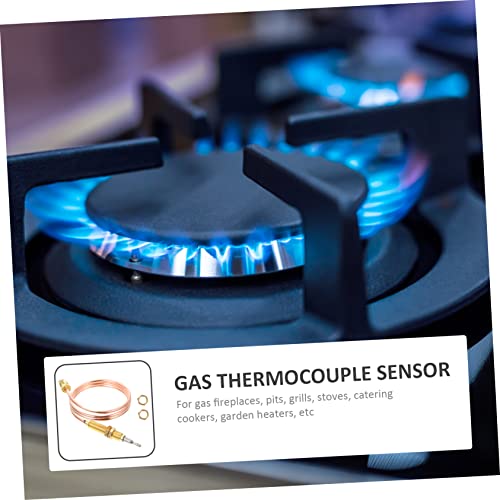 YARNOW 4 Pcs Termopar De 600mm Aquecedor a Gas Sensor De Termopar Aquecedor Externo Sensor De Temper
