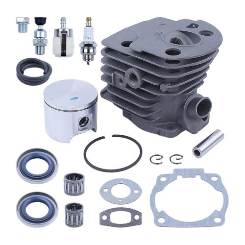 Segment de piston 46mm pour réparer une panne de compression sur tronçonneuse 55 et 51