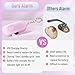 Self Defense Keychain Personal Alarm- 130dB Rechargerable Self Defense Alarm Keychian with Emergency LED Flashlight - Security Personal Protection Device for Women Girls Kids Elderly