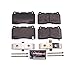 Power Stop Z23-1001 Front Z23 Evolution Sport Carbon Fiber Infused Ceramic Brake Pads with Hardware [Application Specific]