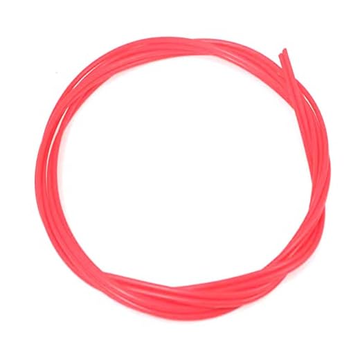 Canudos de substituição de lata de spray, canudos de extensão de lata de spray de substituição, canudos de extensão de plástico vermelho, 127 cm (10 unidades)