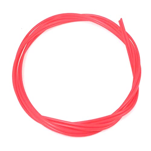 Pitillos rojos flexibles para spray 127 cm 10 unidades miniatura 1