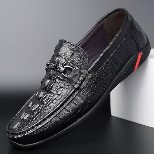 Men's Genuine Leather, Oxfords Classic Business Formal Shoes with Anti-Slip Sole for Wedding, Office & Casual Wear2