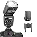 Neewer Flash Speedlite with 2.4G Wireless System and 15 Channel Transmitter for Canon Nikon Sony Panasonic Olympus Fujifilm Pentax and Other DSLR Cameras with Standard Hot Shoe (NW570)
