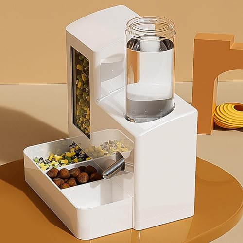 Dispensador de agua para hámster alimentador conejos cobayas PP 8