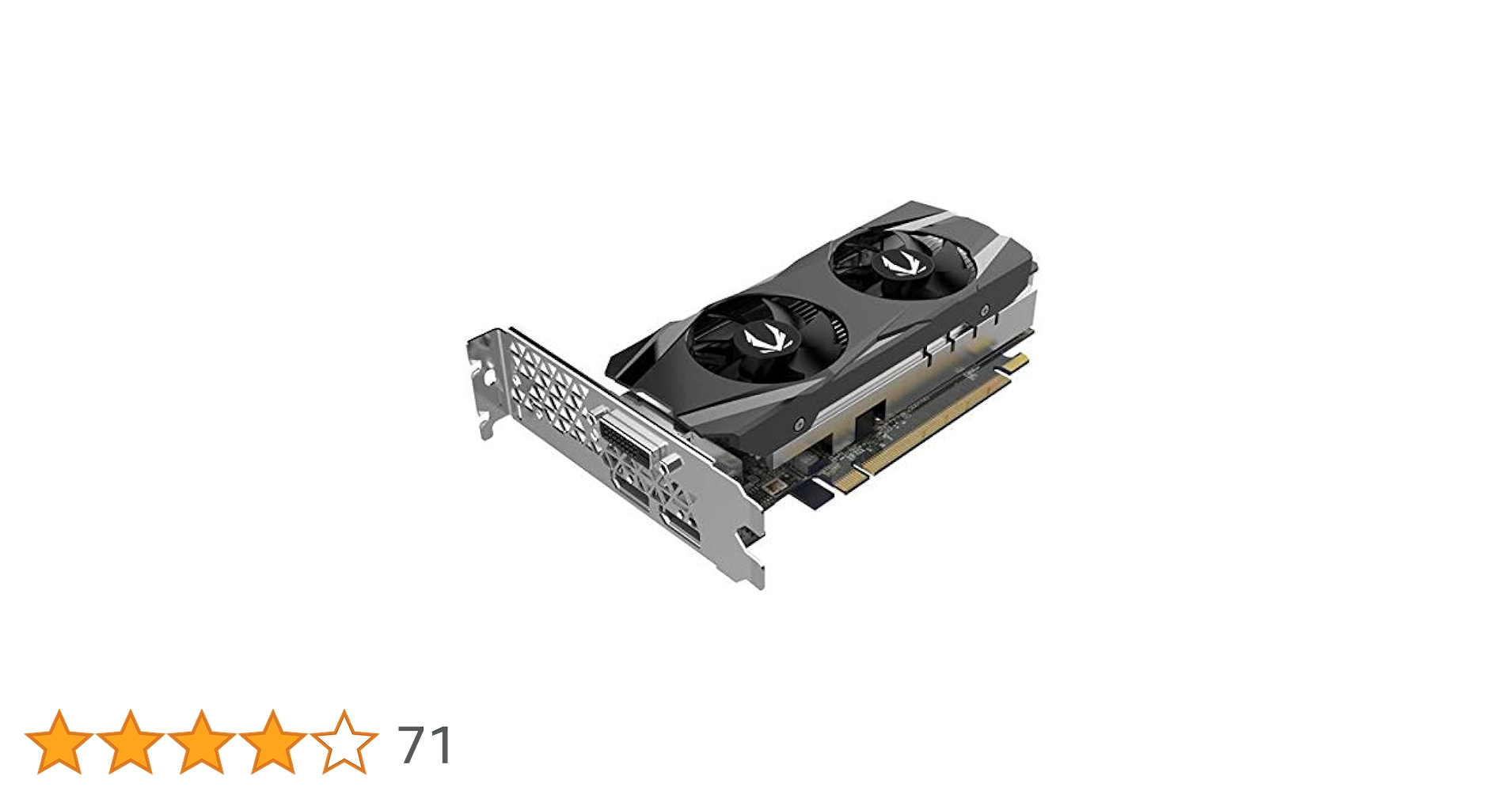 ZOTAC GEFORCE GTX 1650 superグラフィックボード ZOTAC GAMING GeForce GTX 1650 OC GDDR6 | ZOTAC