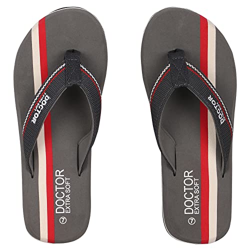 DOCTOR EXTRA SOFT Slipper for Men's || Diabetic & Orthopedic || Lightweight & Comfortable || Soft, Durable & Skid Resistant || Flip-Flop & Slippers for Men's & Boy's D-33