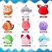 Imagen de Harrycle 9 Mini Juguetes de Peluche de Animal Marino de 8 cm Animales de Peluche de Océano Lindos Peluches de Vida Marina Suaves Coloridos para Niños Cumpleaños Fiesta Baby Shower Decoración Relleno