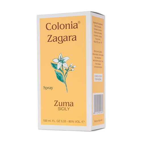 Profumi Zuma Profumi Zuma - Zagara Zuma - Cologne Spray - der Historische Duft Seit 1943 der die Frische der Orangenblüte Weckt Made in Sicily Zagara