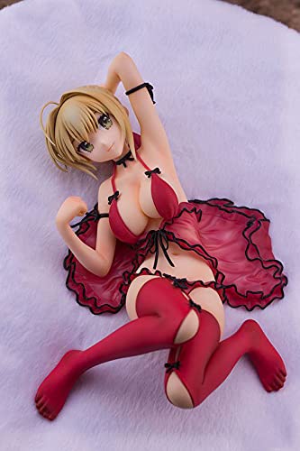 Removable Limited Edition Anime Fate/Extella Nero Claudius Fate/Stay Night Action Figure Altria Saber Sleeping Beautiful Girl Pvc Character Model Adult Toy Statue Ornament Birthday Gifts #TOP6
