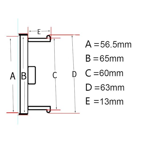 WxsDsq Wheel Center Hub Centre Caps 65MM 4 PCS Compatible with for VOSSEN Vossen 2024 Hubcaps ABS Alloy Ring,E