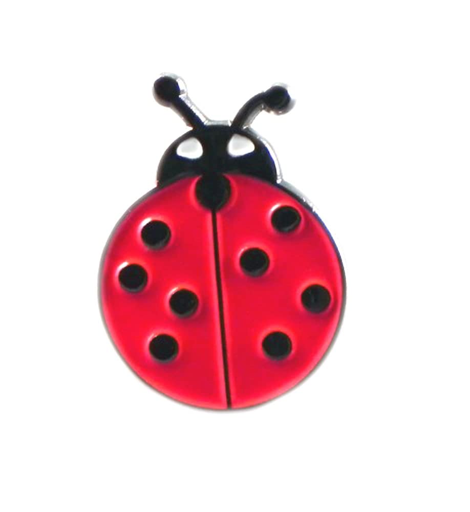 Metal Enamel Pin Badge Brooch Ladybird