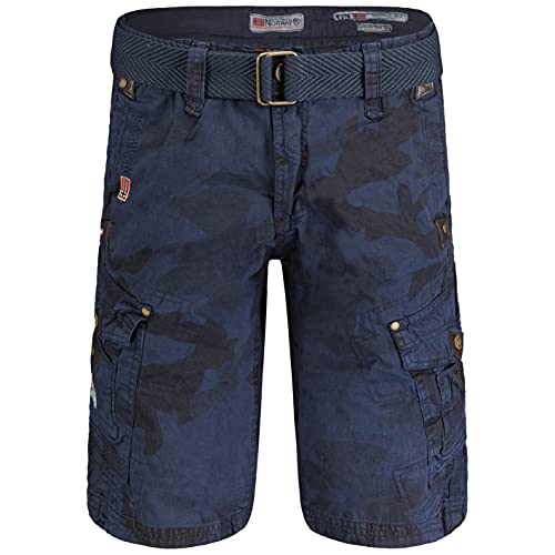 Geographical Norway - Bermudas Para Hombre Azul S