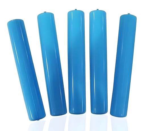 Reusable Ice Cube Sticks for Water Bottles Pack of 5 Freezable Cooling Rods Slim 4.75 x 0.75 Design No Dilution Reusable Drink Chillers for Bottles Lunch Bags & Travel