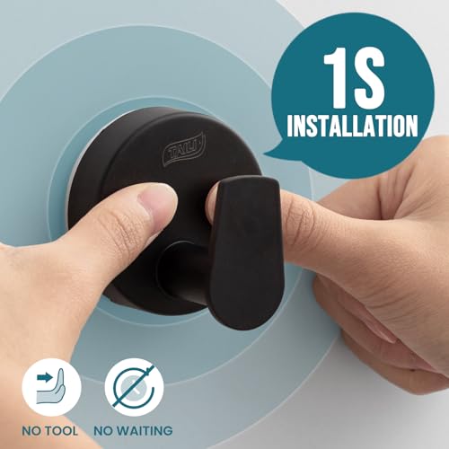 Image of TAILI Suction Cup Hooks for Shower, Removable Towel Hooks for Bathrooms