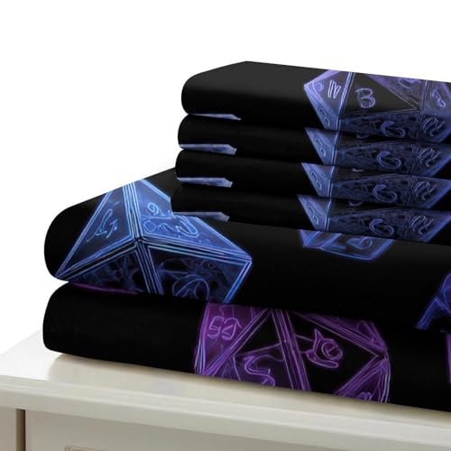Housse de couette hypoallergénique imprimé dés 3D microfibre - 7