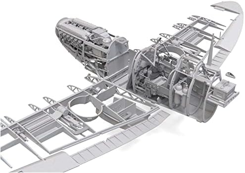 Airfix Supermarine Spitfire Mk.IXc. Military Aircraft. Spitfire, (A17001), 39.7 x 46.9 x 16.1 centimetres