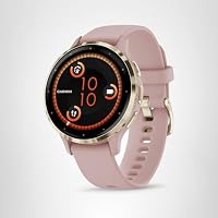 Garmin Venu 3S, 41 mm, GPS-Fitness-Smartwatch, Dust Rose/Softgold – Ansicht 9