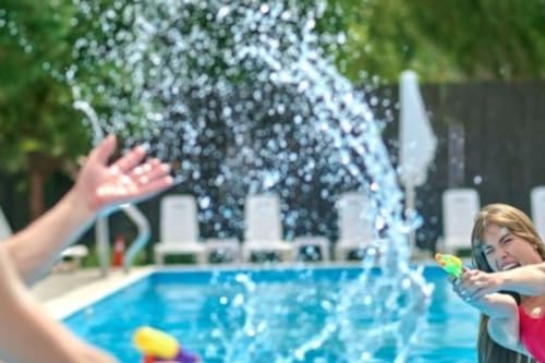 Arma Brinquedo d'água Elétrico Criança Adulto 1000ml Alta Pressão (AZUL) - YODHE
