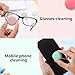 4Pack Screen and Eyeglass Brush Cleaner, Screen and Eye Glass Brush, Mobile Phone Screen Wipe for Eyeglasses Camera Lens Cleaning Brushes for Computer Laptop Phone Monitor