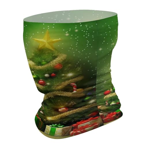 Bufanda Cuello para Mujeres y Hombres Árboles de Navidad Bandana Balaclava Máscara Facial Elástica Pañuelo para Rostro Cortaviento Enfriante y Transpirable para Ciclismo y Deportes al Aire Libre miniatura 3