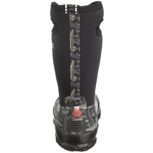 Bogs Kid's Classic High Waterproof Insulated Rubber Neoprene Rain Boot, Salamander Print/Black/Multi, 13 M US Little Kid3
