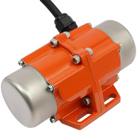 High-Power 100W Concrete Vibrator Motor 110V, 3600RPM with Speed Controller - Electric Vibration Motor for Shaker Table & Construction Use