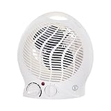 REQUISITE NEEDS Electric Fan Heater Powerful 2KW with 2 Heat settings & Cool Function Upright Electric Quiet Space Heater for Home with Variable Thermostat | Low Energy Usage |Perfect Room Heater