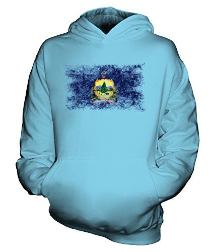 Sweat à capuche enfant Vermont aux finitions soignées