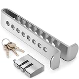 General Trava de Embreagem de Freio Antirroubo para Carro, Trava de Freio de Carro Resistente de Aço Inoxidável com 3 Chaves