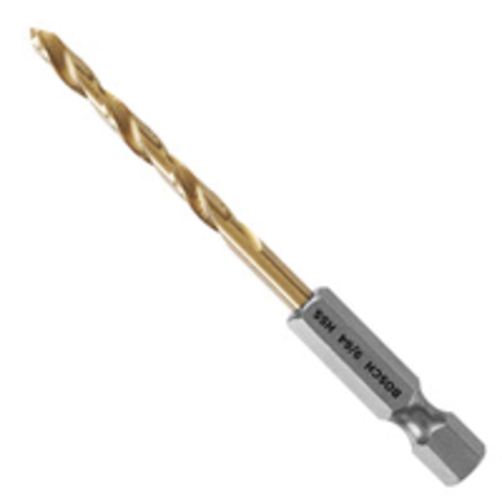 Bosch TI2136IM 9/64 in. Impact Tough™ Titanium Nitride Coated Drill Bit