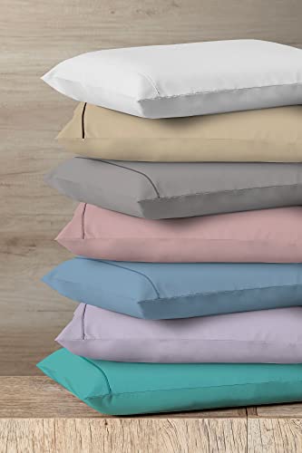 Fronha Avulsa Percal 180 FIOS, Trisoft, Creme 50x70 cm