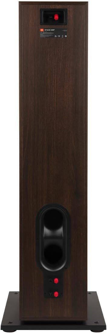 JBL Stage 280F Dual 8-Inch Floorstanding Speaker - Pair (Black)