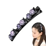 Perfect : Its appearance and practical functionality make this rhinestone hair clip an excellent for friends or loved who enjoy adding a touch of to their style.