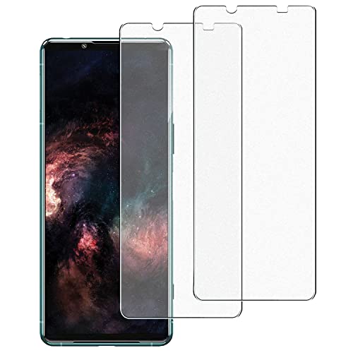 【アンチグレア】 Xperia5 III 用 ガラスフィルム さらさら SO53B SOG05 フィルム サラサラ エクスペリア5マークIII 強化ガラス 保護フィルム ゲーム用 タッチ感 反射防止/指紋防止/気泡ゼロ/貼り付け簡単/硬度9H/2枚セット