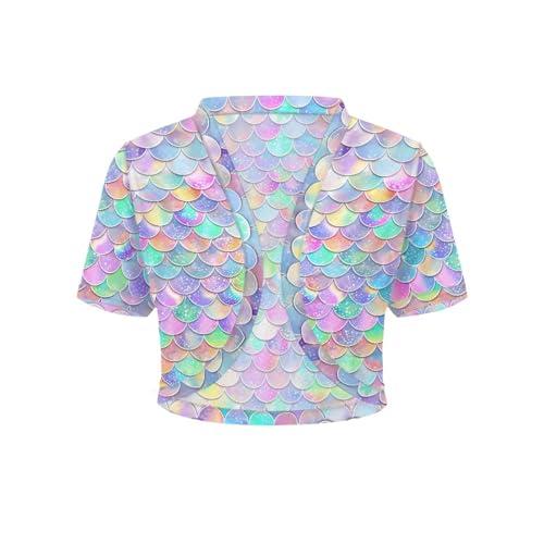 Image of Womens Short Sleeve Bolero Shrug Open Front Knit Cropped Cardigan Shoulder Cover for Dress Cute Casual Knit Cover Up