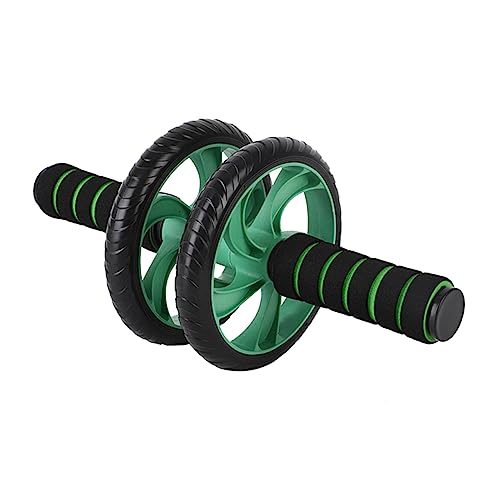 Toyvian Abdominal Doble Verde Ejercicio Casa Equipamiento de Fitness Perder y Fortalecer Músculos Abdominales