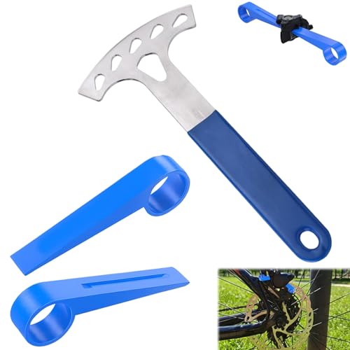 Image of Bicycle Brake Tool and Bike Piston Press Tool, Road MTB Bicycle Oil Brake Caliper Reset Retracting Repair Tools with Piston Spreader & Resetter for Disc Brakes & Pads