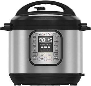 Instant Pot Duo 7 en 1, Autocuiseur Multifonction - Szybkowar, Instant Pot, Ryżowar, Patelnia, Jogurtowar, Parowar i Podgrzewacz do Griddle - Stal nierdzewna - 5,7 L